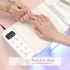 Professional UV LED Nail Lamp Nail Lamp with 63 Beads and Display Auto Sensor and 4 Timer Settings Gel Curing Lamp for home use