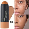 2-in-1 Foundation & Concealer Stick, Waterproof Long Wear, Full Cover, Hide Blemishes, Smooth Base Makeup