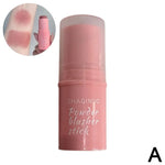 Velvet Liquid Blush Matte Sponge Head Blusher Natural Lasting Brighten Facial Contour Blush Tint Makeup