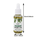 GZE Rosemary Oil For Hair Rosemary Scalp Hair Oil, All Type & Texture | Straight, Waves & Chemically Hairs Strengthens