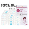 30/20/10Sheets V Lift Face Sticker Invisible Makeup Adhesive Lift Face Tape Slim Patch Breathable Sticker Lifting Tighten Chin