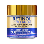Retinol & Collagen Face Cream 60g, Anti-Aging Firming Moisturizer with Hyaluronic Acid, Fast Delivery